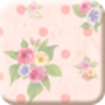 flower antique android application logo